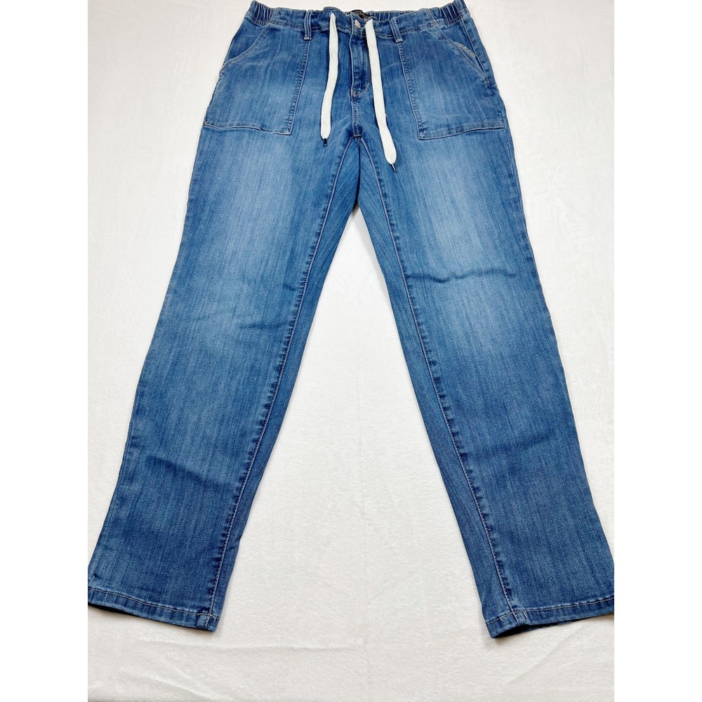 Judy Blue Clearwater High Waist Pull On Jogger Jeans 32 Stretch Athleisure